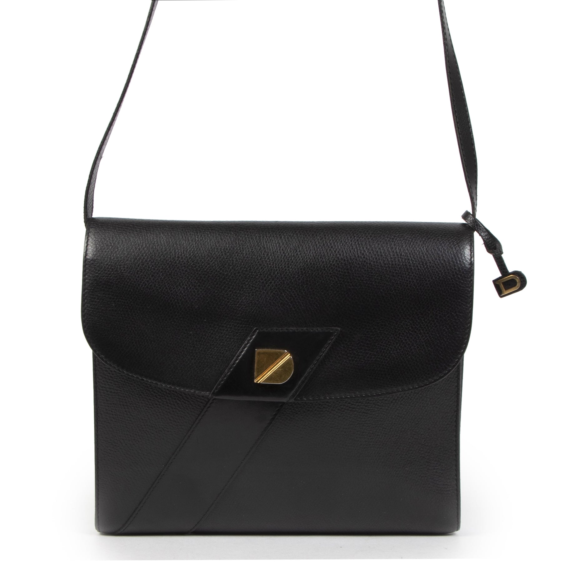 Are you looking for an authentic designer Delvaux Black Crossbody D Bag?