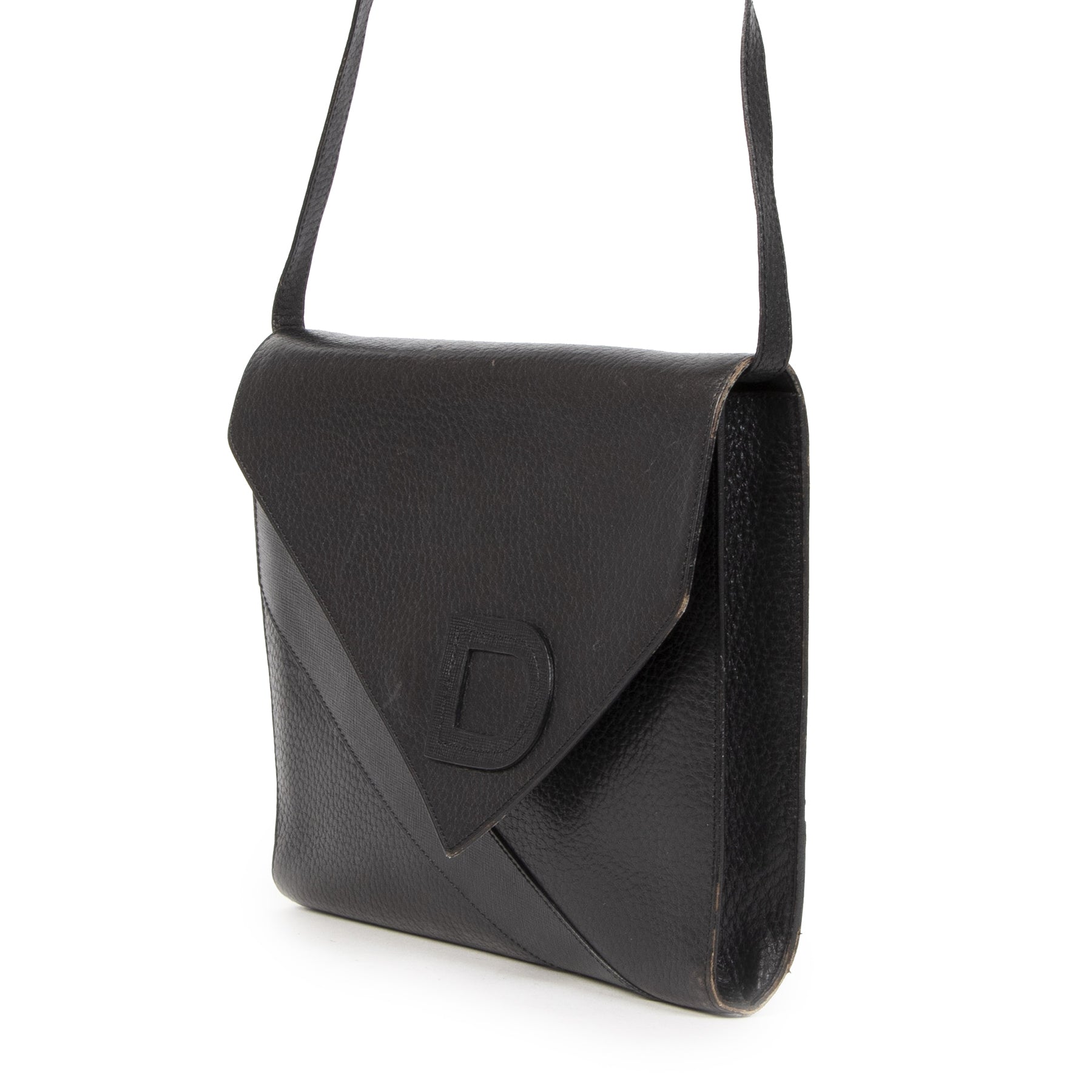 Delvaux Vintage Black Shoulder Bag