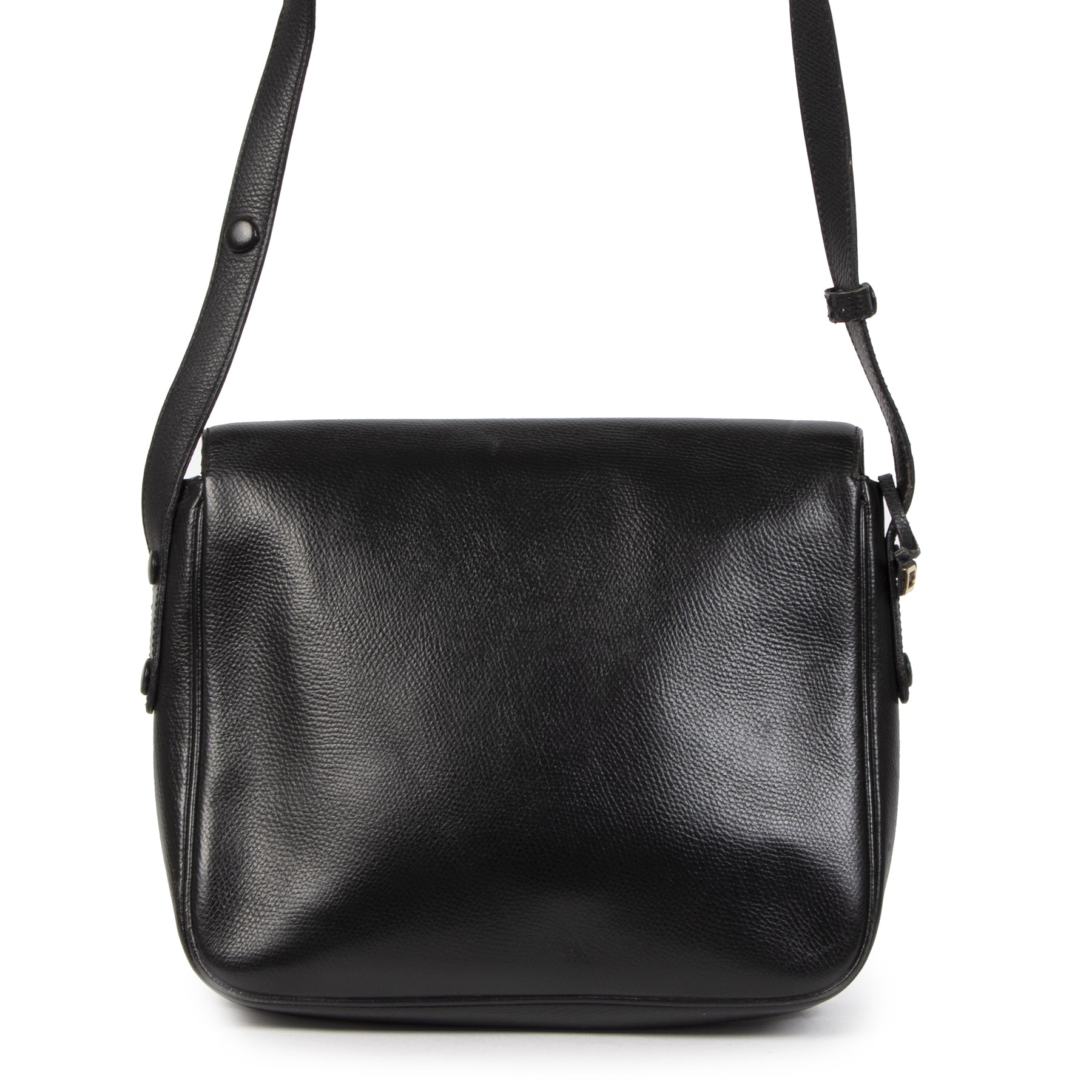 Koop uw authentieke Delvaux Black D Shoulder Bag
