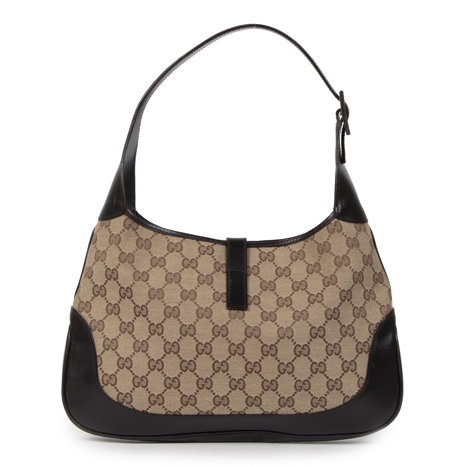 Gucci GG Canvas Jackie O Small Shoulder Bag