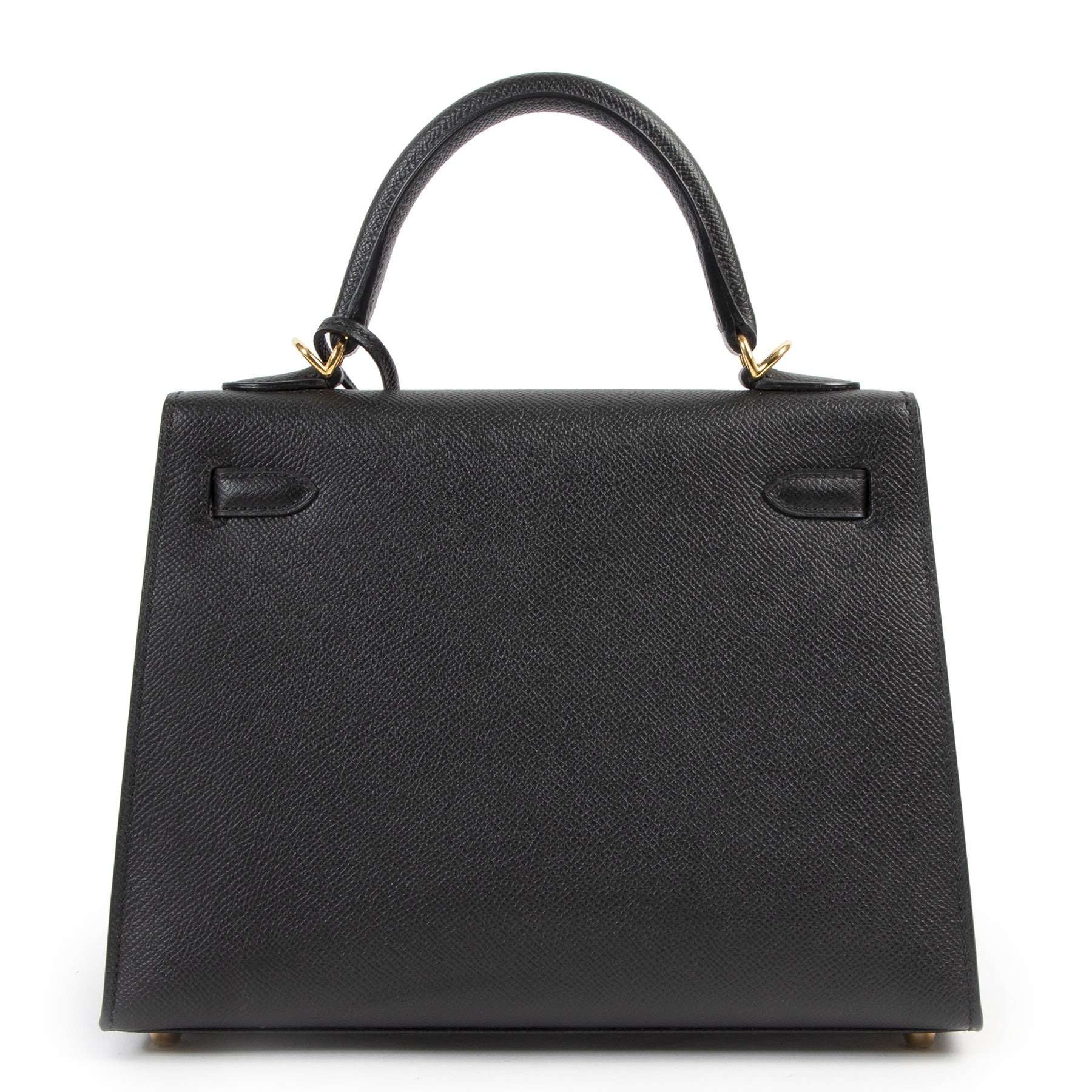 Hermès Kelly 25 Black Epsom GHW