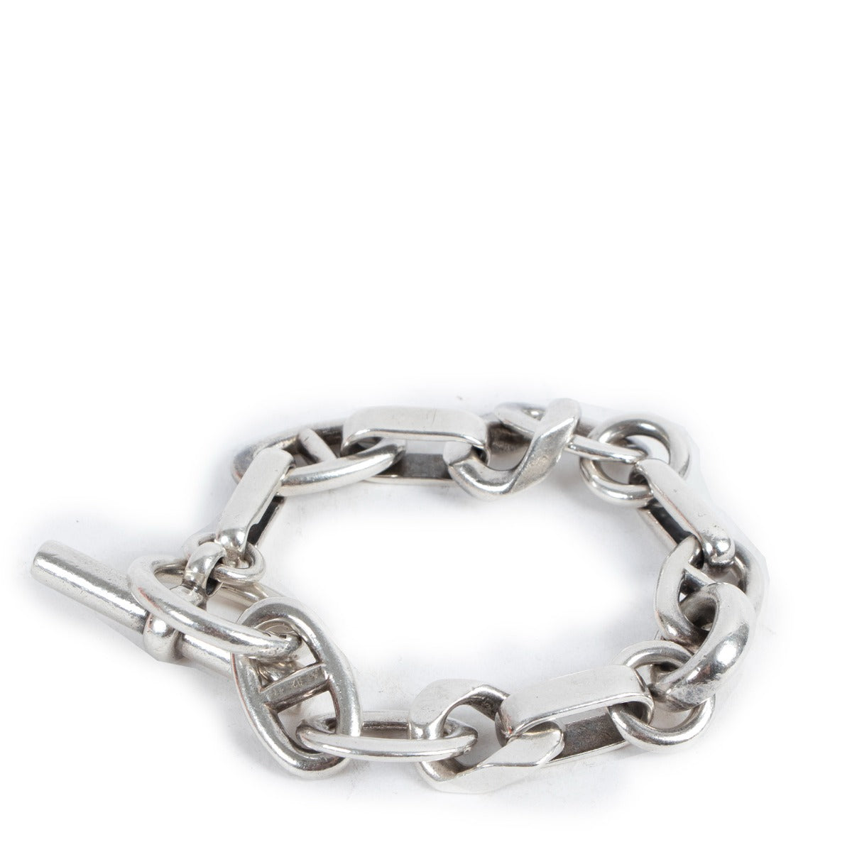 Hermès Chaine d'Ancre Limited Edition Sterling Silver Bracelet