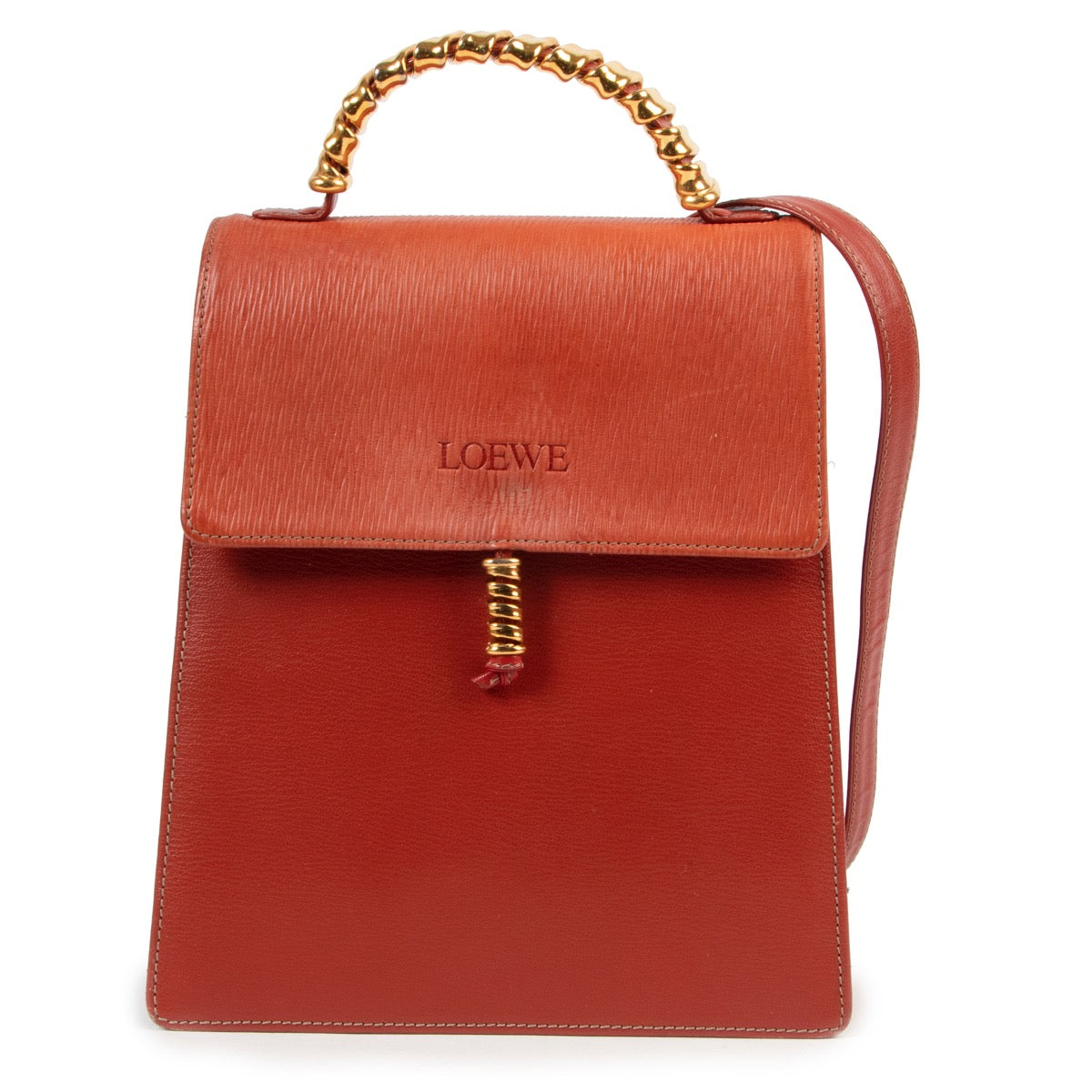 loewe vintage top handle bag