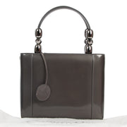 Authentieke tweedehands vintage Christian Dior Malice Grey Top Handle Bag koop online webshop LabelLOV