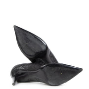 Authentieke tweedehands vintage Dior Black Quilted Cannage Heels - Size 40,5 koop online webshop LabelLOV