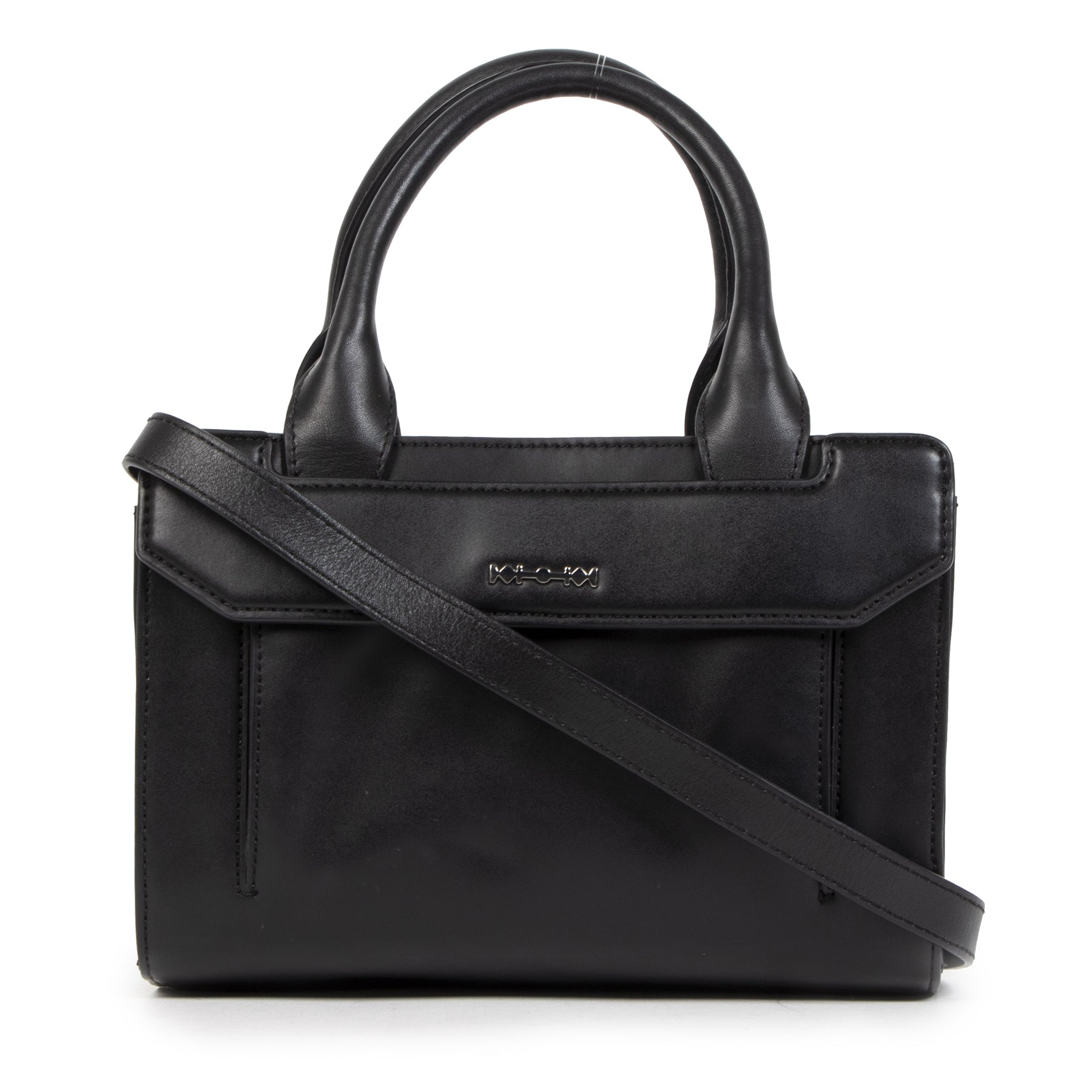 Alexander McQueen Black Leather Mini Addict Bag for the best price at Labellov secondhand luxury