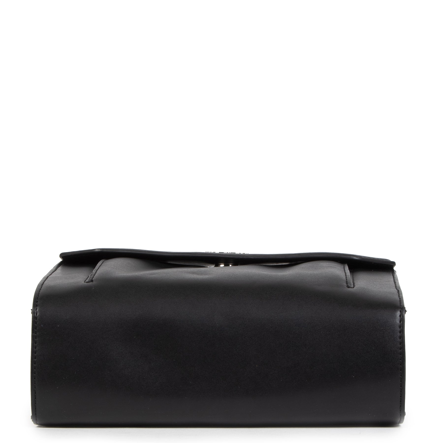 Alexander McQueen Black Leather Mini Addict Bag