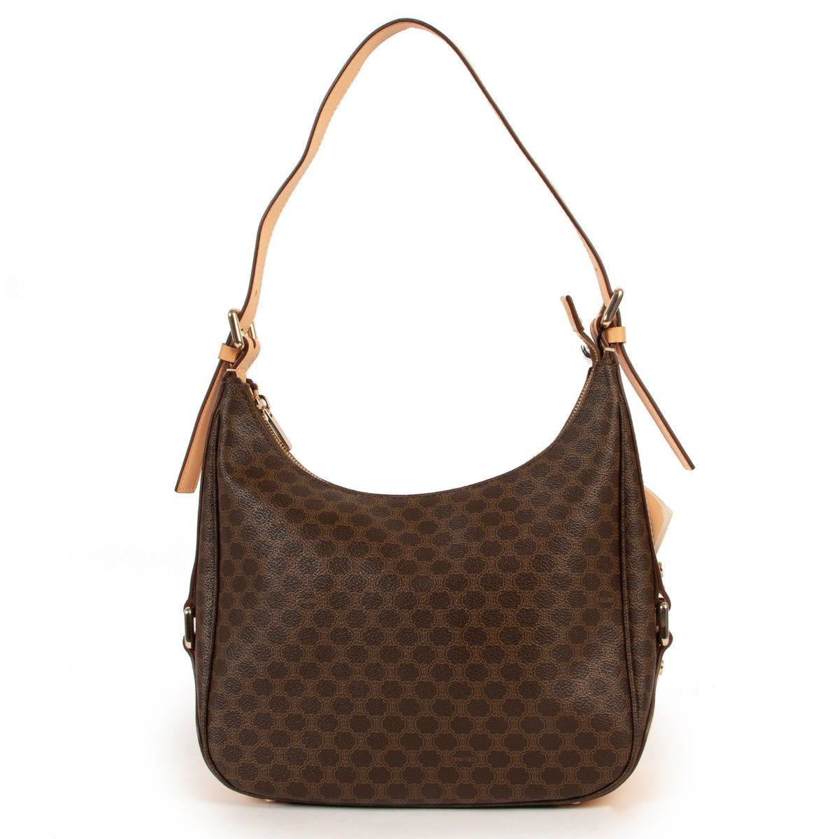 Shop Vintage Celine Macadam Canvas Shoulder Bag at Labellov for the best price