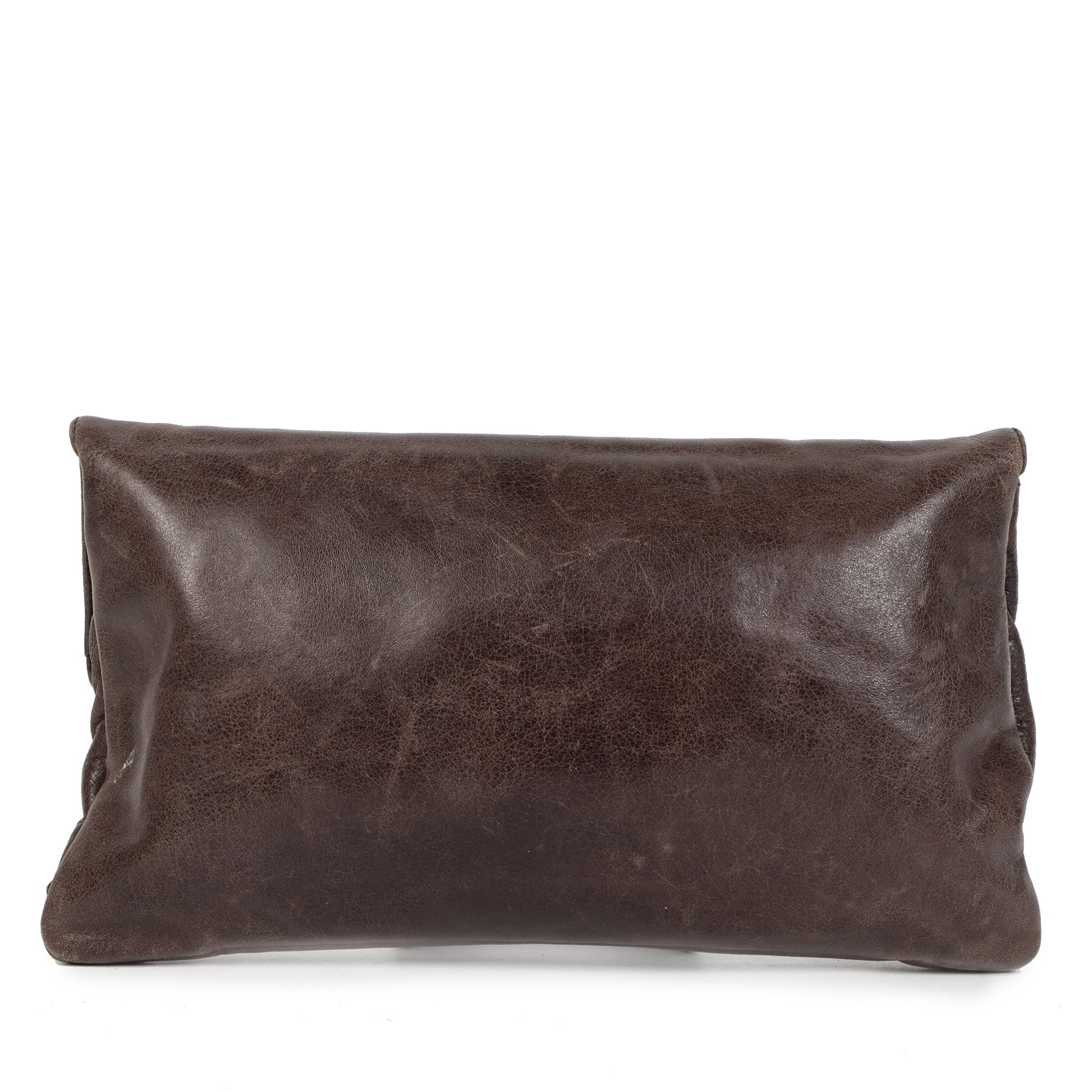 Balenciaga Giant 21 Envelope Clutch Brown