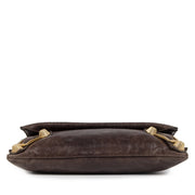 Balenciaga Giant 21 Envelope Clutch Brown