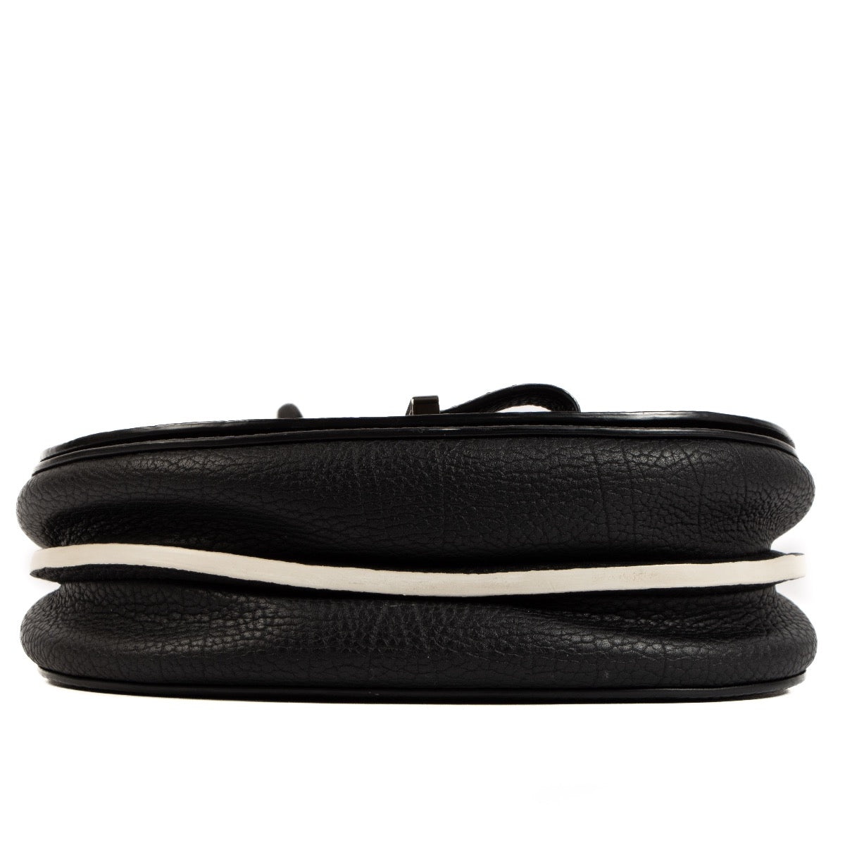 Shop 100% Delvaux Black Crispy Calf Mini Le Mutin Crossbody Bag on Labellov.com