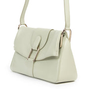Authentieke tweedehands vintage Delvaux Mint Givry Crossbody Bag koop online webshop LabelLOV