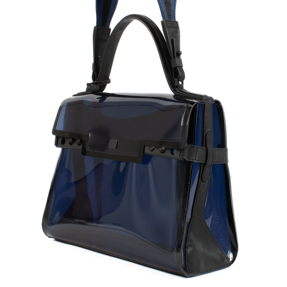 Shop safe online at Labellov in Antwerp, Brussels and Knokke this 100% authentic second hand Delvaux Tempête Dark Night Limited Edition