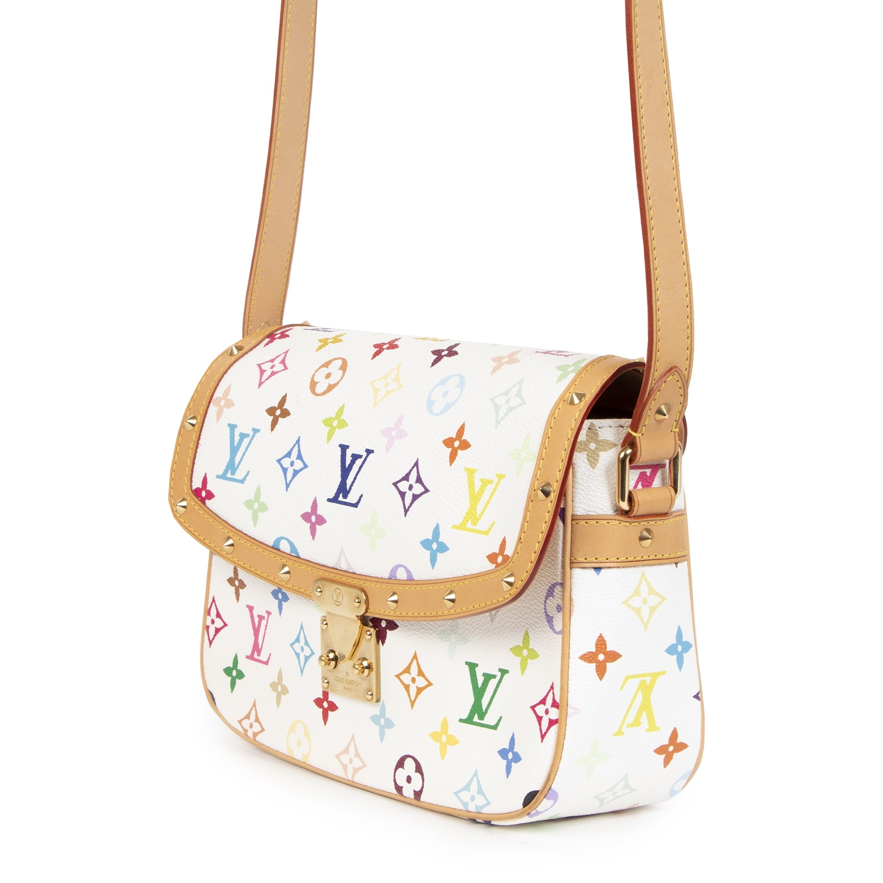 Buy authentic secondhand Louis Vuitton Multicolor Monogram White Sologne Cross Body Bag at the right price at LabelLOV vintage webshop. Safe and secure online shopping. Koop authentieke tweedehands Louis Vuitton Multicolor Monogram White Sologne Cross Bod