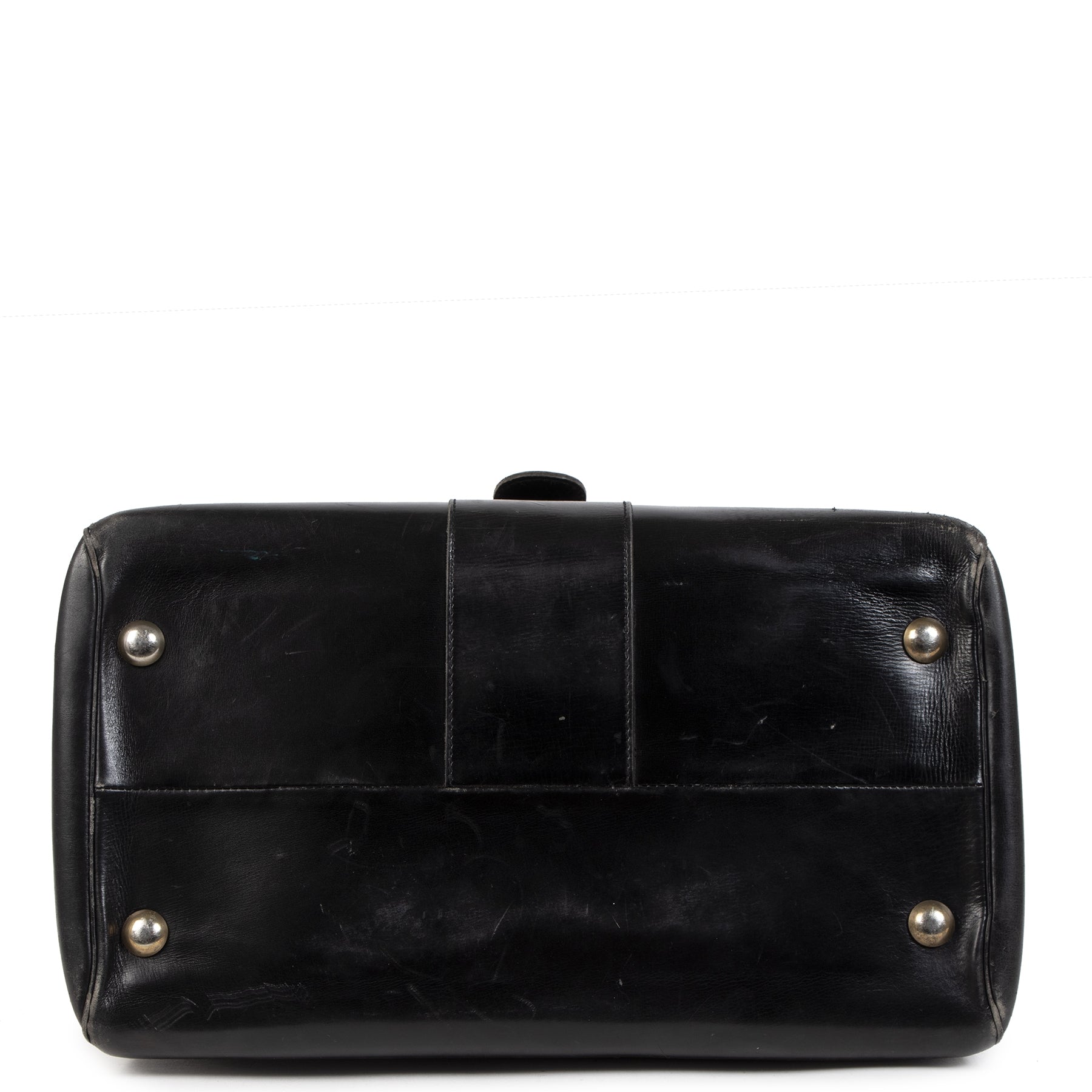 Authentic secondhand Delvaux Black Leather Brillant GM designer bags designer brands fashion luxury vintage webshop safe secure online shopping worldwide shipping Antwerp Belgium