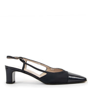 Buy a 100% authentic pair of second hand Chanel Black Slingback heels Size 37,5 at Labellov