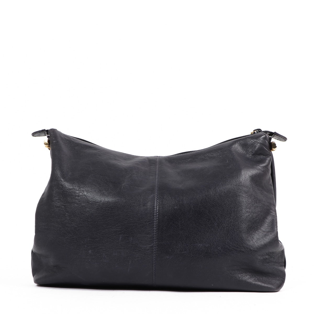 Buy an authentic second-hand Gucci Navy Blue Leather Clutch in good condition at Labellov in Antwerp.