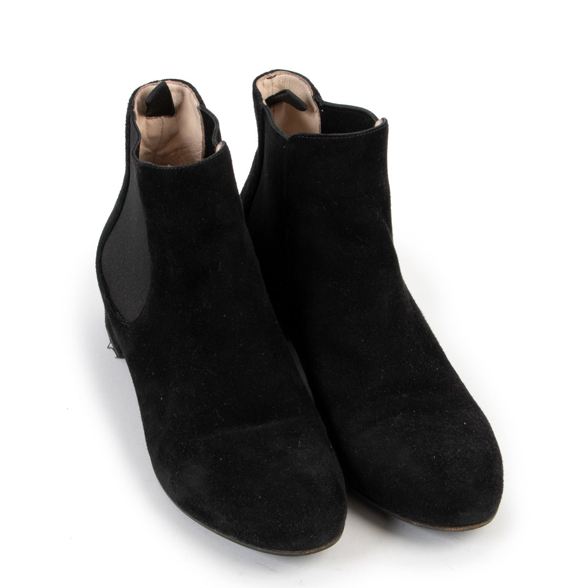 Buy a 100% authentic second hand Prada Black Ankle Boots Size 37,5 at Labellov