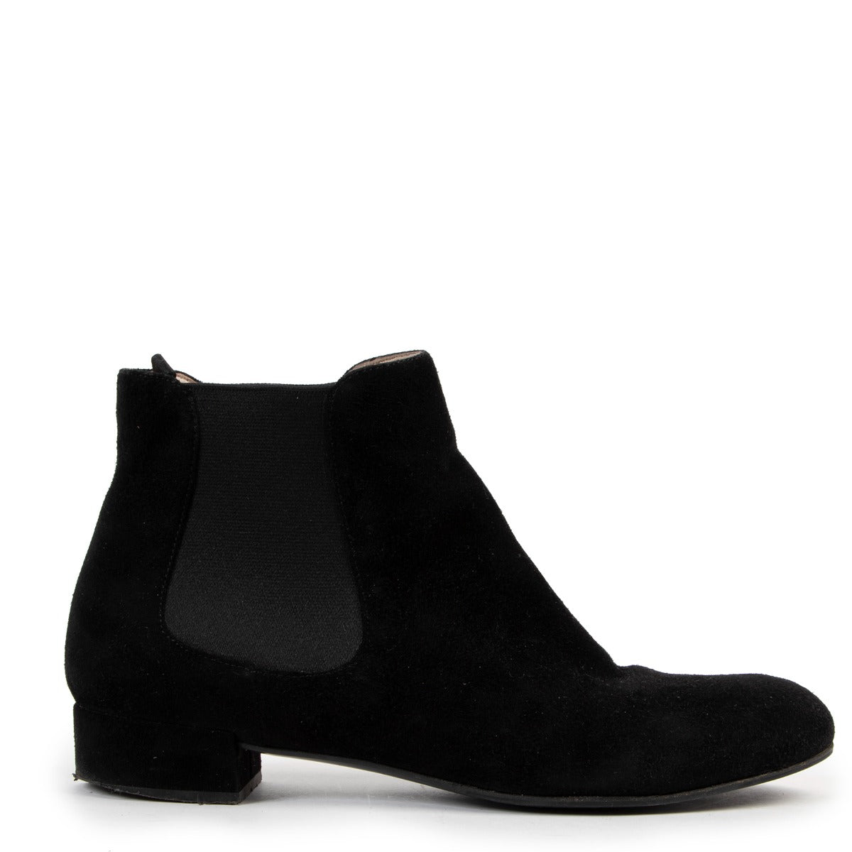 Buy a 100% authentic second hand Prada Black Ankle Boots Size 37,5 at Labellov