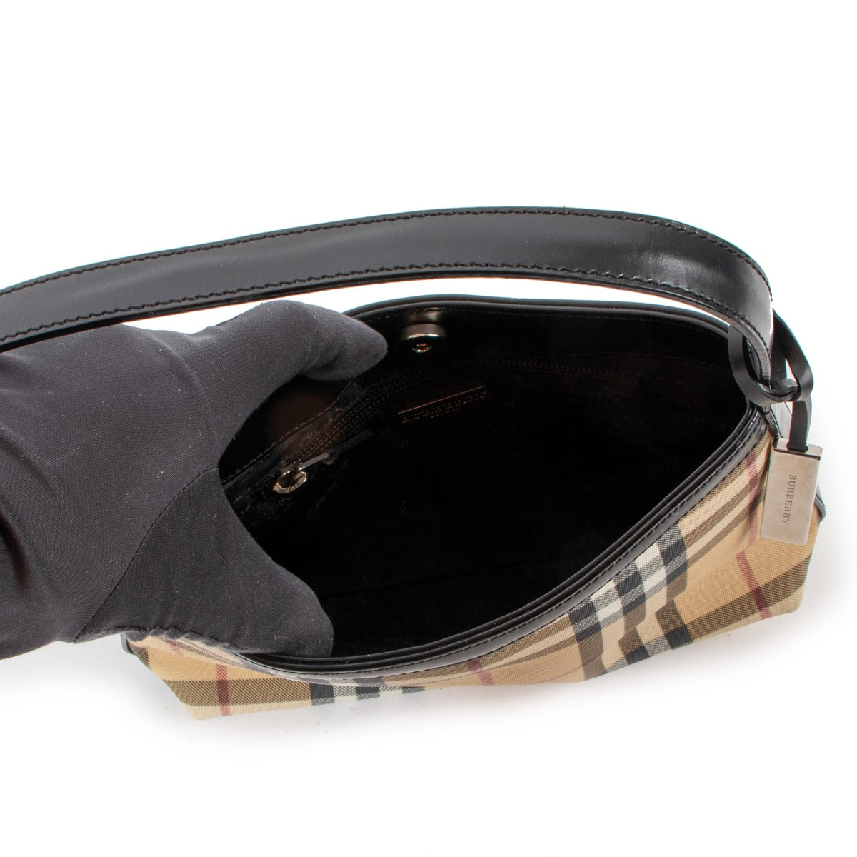 Burberry Haymarket Check Mini Schoudertas