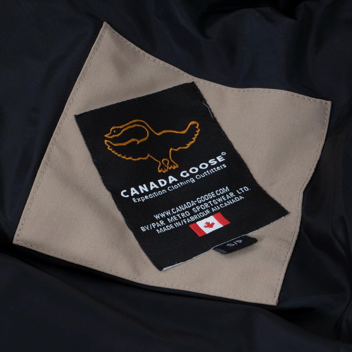Canada Goose Tan Mystique Long Parka Coat - size S