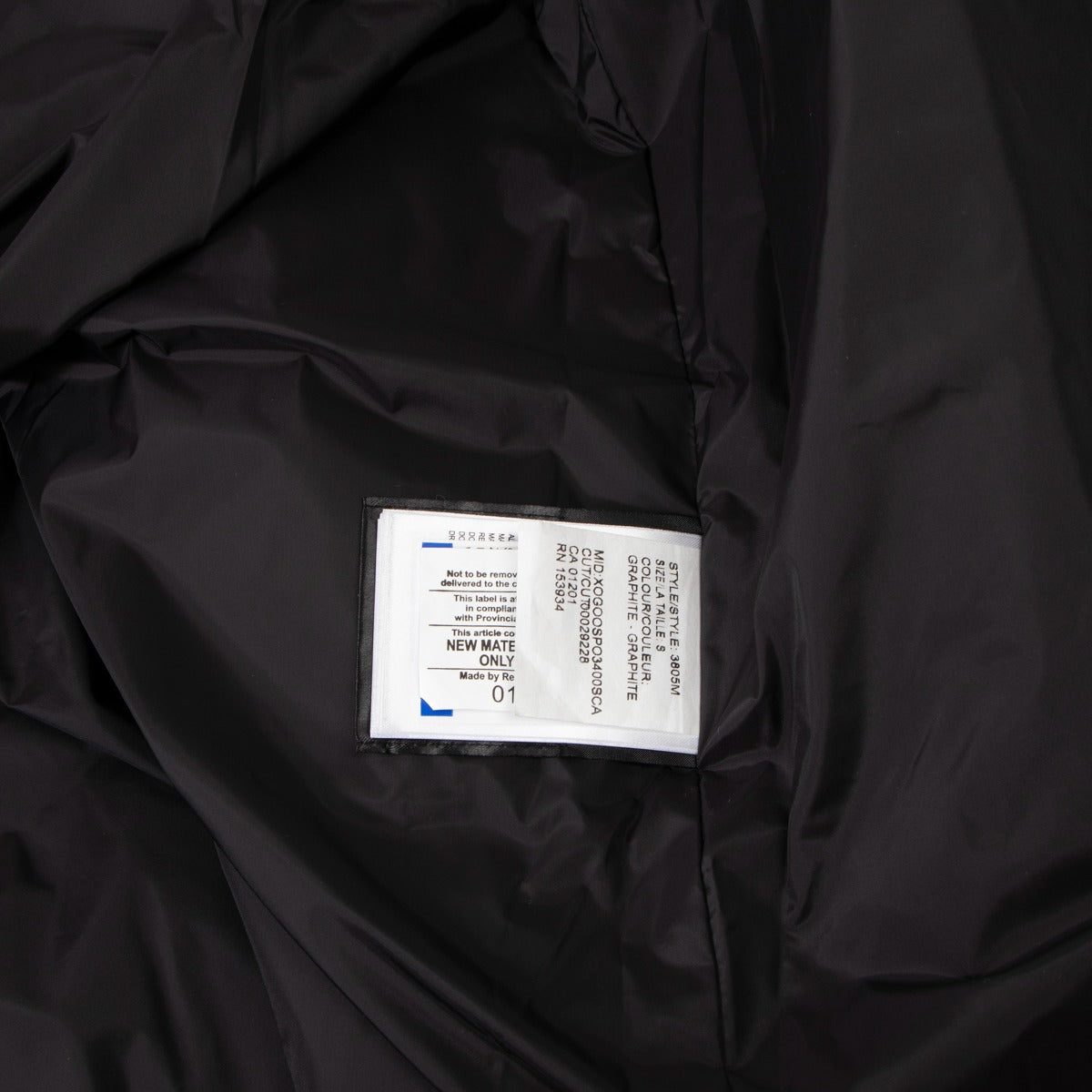 Canada Goose Graphite Carson Parka Coat - Size S
