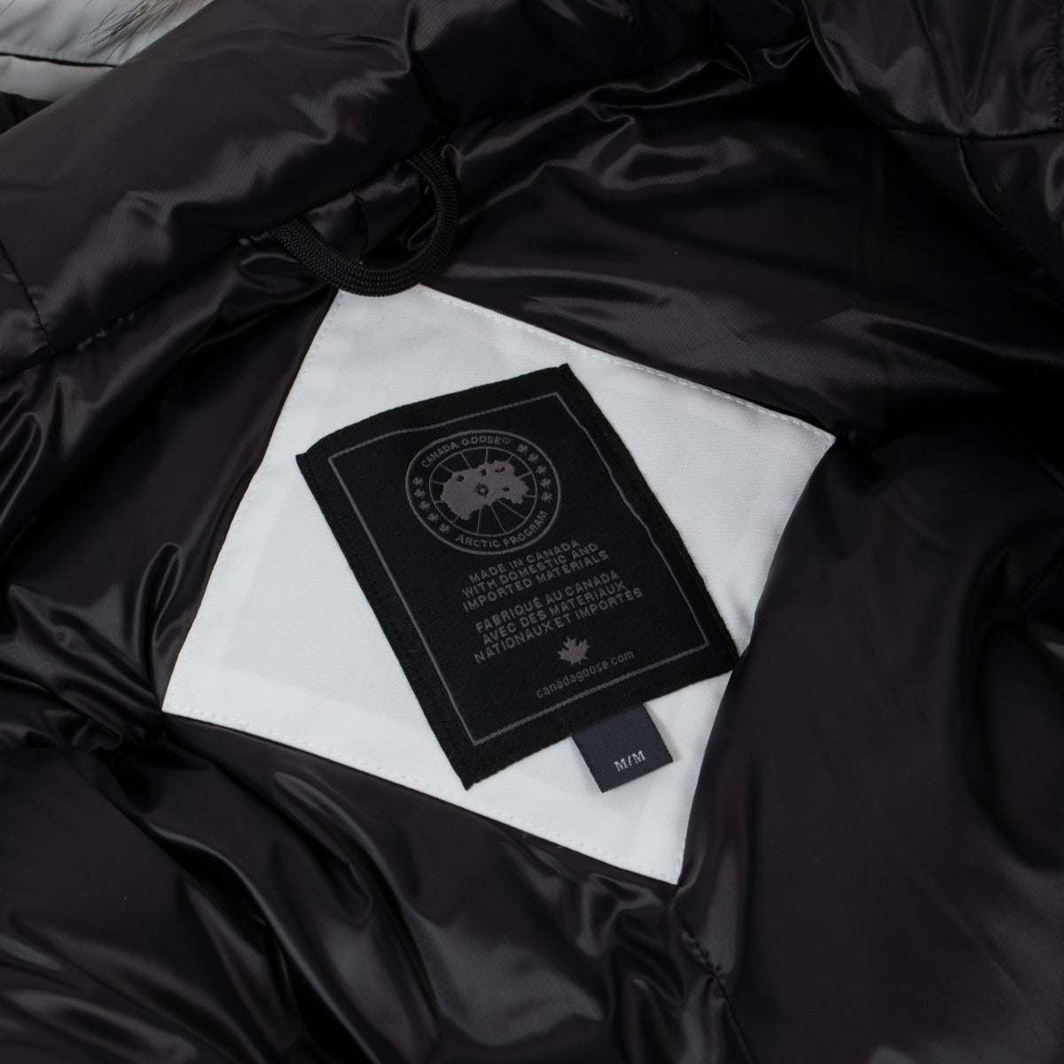 Canada Goose Snowcap White Chateau Parka Black Label - Taille M
