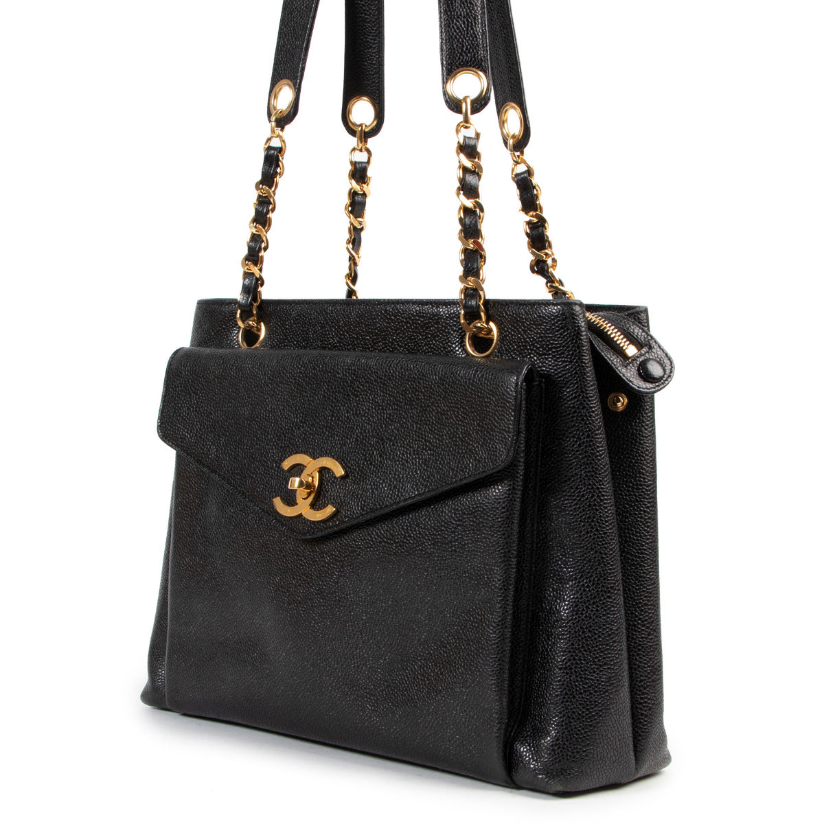 Sac bandoulière Chanel noir