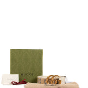 Gucci GG Marmont Raffia Belt