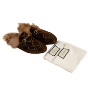 Shop 100% authentic second-hand Gucci GG Velvet Fur Princetown Mules on Labellov.com