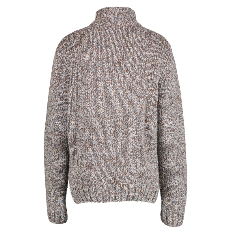 Hermès Brown Cashmere Blend Sweater