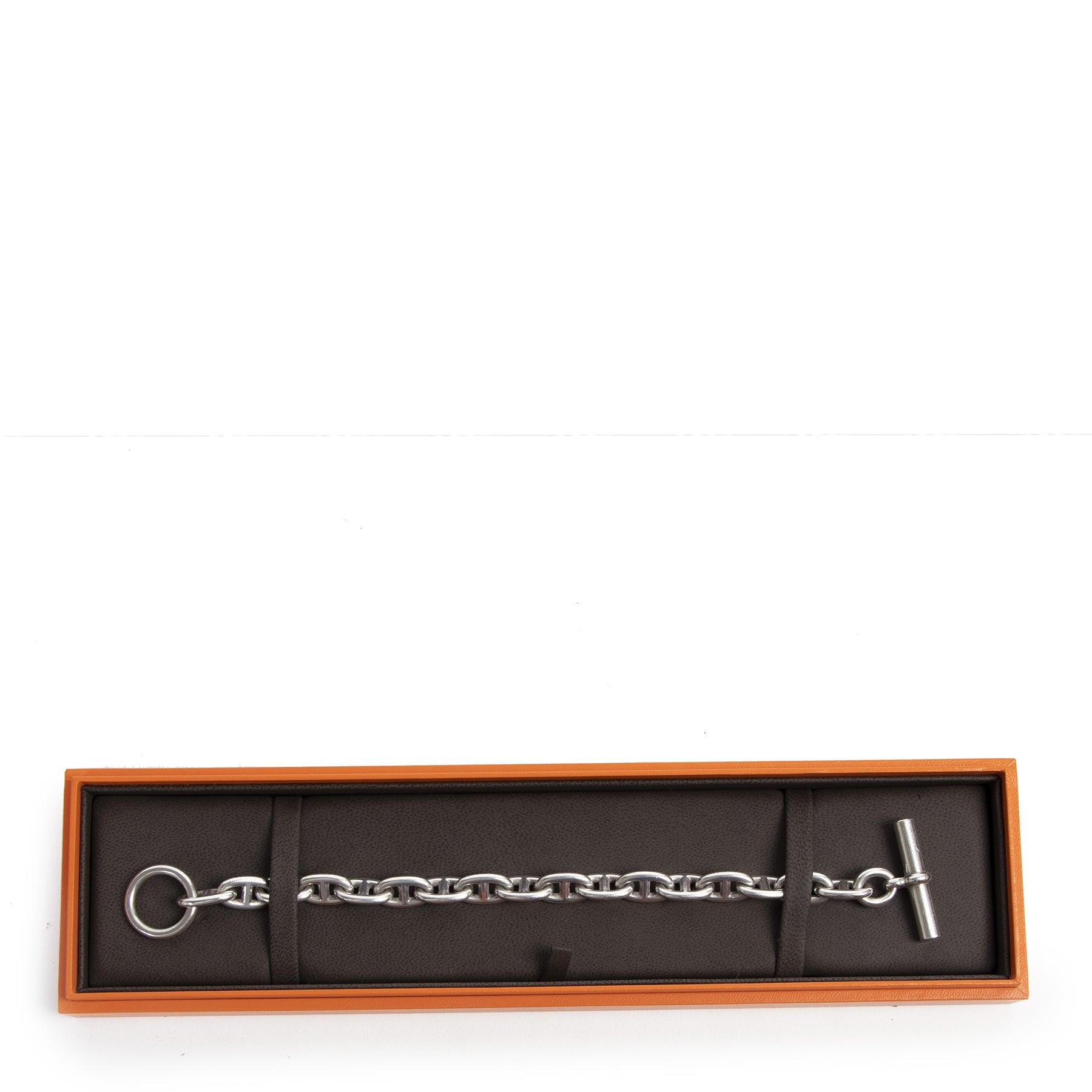 Authentic secondhand Hermès Chaine d'Ancre Bracelet juiste prijs veilig online shoppen luxe merken webshop winkelen Antwerpen België mode fashion