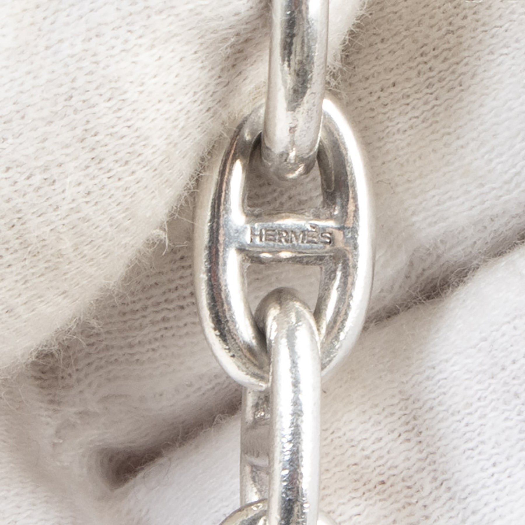 Authentic secondhand Hermès Chaine d'Ancre Bracelet designer accessories fashion luxury vintage webshop safe secure online shopping