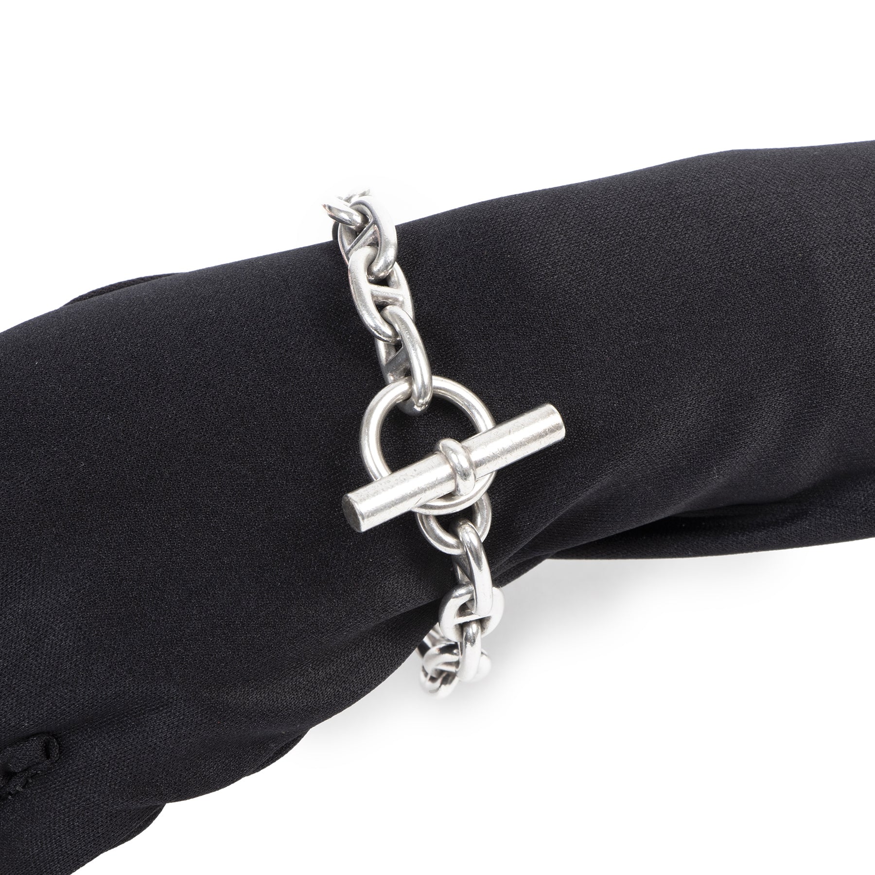 Authentic secondhand Hermès Chaine d'Ancre Bracelet designer accessories fashion luxury vintage webshop safe secure online shopping