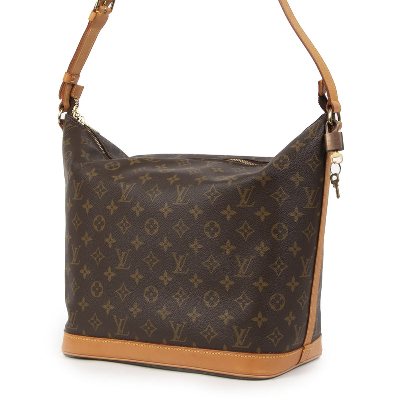 Authentieke Tweedehands Louis Vuitton Monogram Limited Edition Sharon Stone Amfar Bag juiste prijs veilig online shoppen luxe merken webshop winkelen Antwerpen België mode fashion