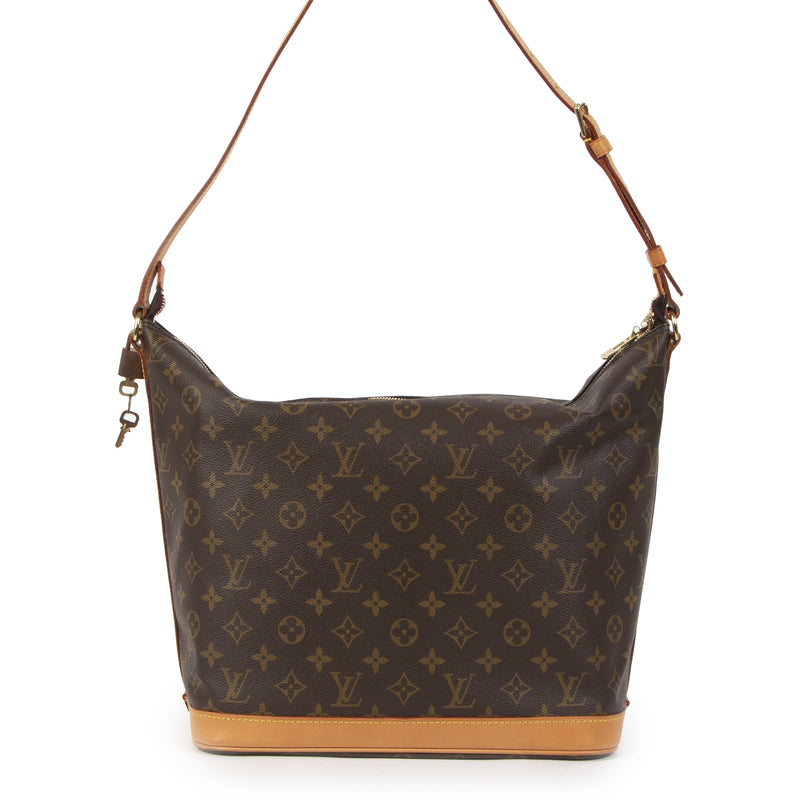 Authentic secondhand Louis Vuitton Monogram Limited Edition Sharon Stone Amfar Bag designer bags fashion luxury vintage webshop designer brands safe secure online shopping worldwide shipping delivery