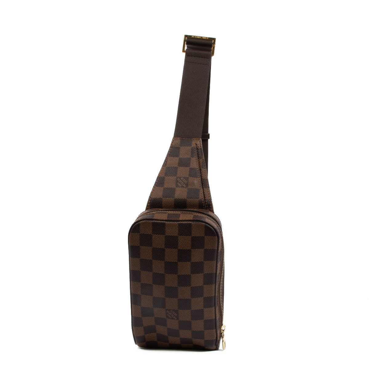 Shop an authentic second hand Louis Vuitton Brown Damier Ebene Geronimos Belt Bag on Labellov.com