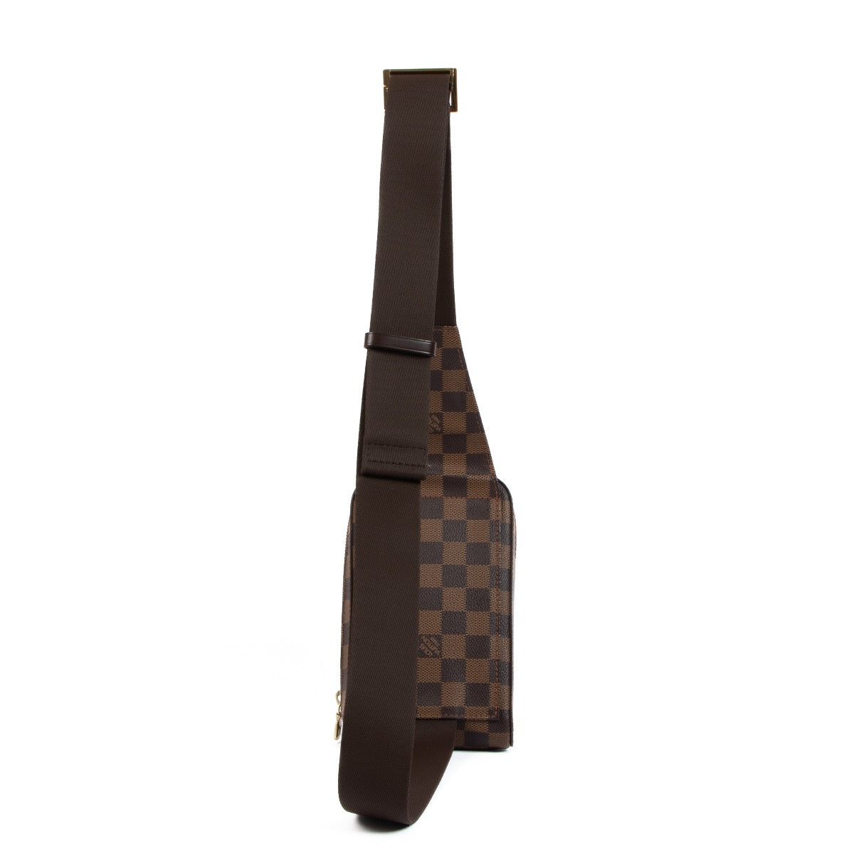 Shop an authentic second hand Louis Vuitton Brown Damier Ebene Geronimos Belt Bag on Labellov.com