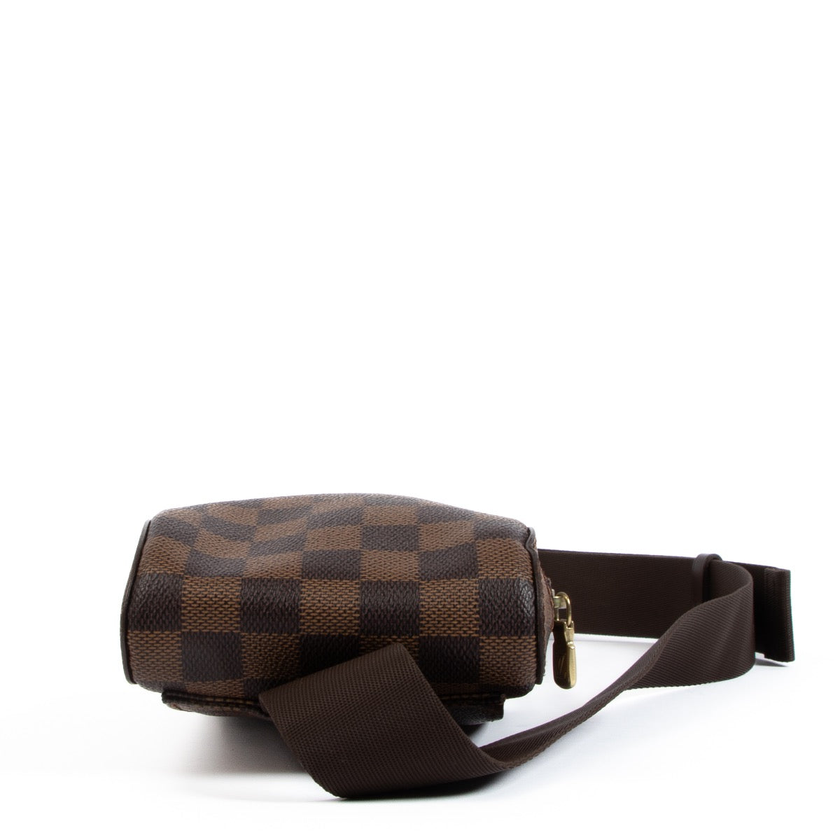 Shop an authentic second hand Louis Vuitton Brown Damier Ebene Geronimos Belt Bag on Labellov.com