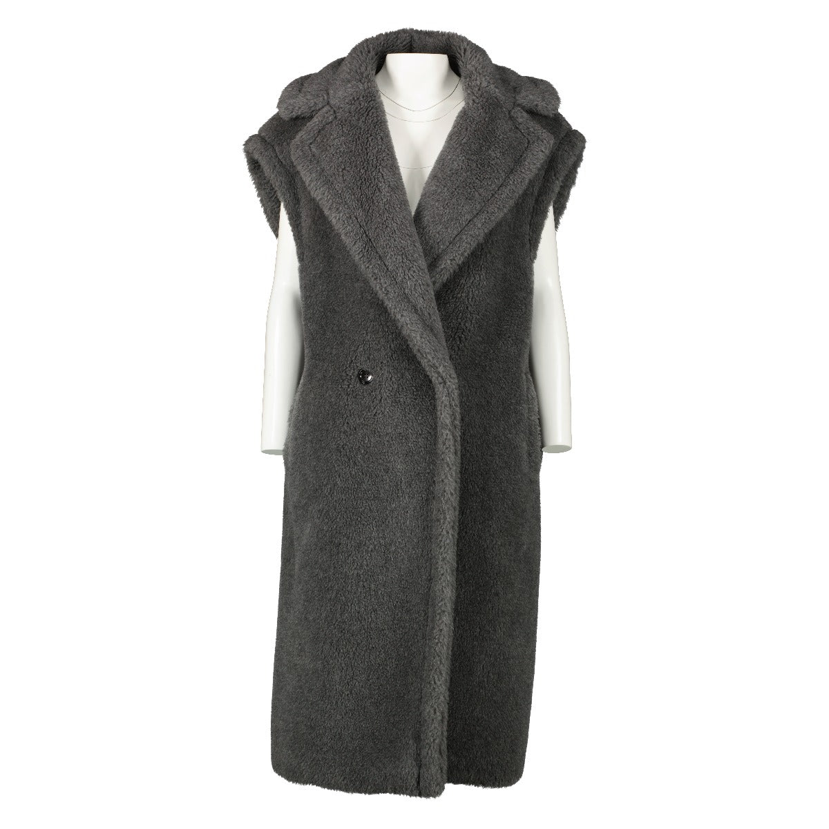 Max Mara Teddy Bear Icon Sleeveless Coat