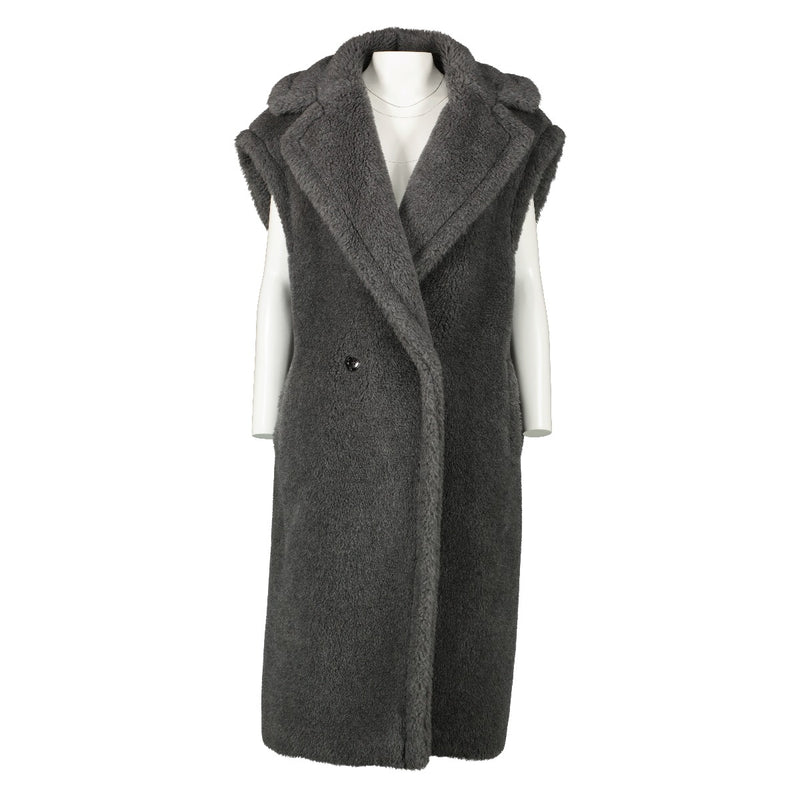 Max Mara Teddy Bear Icon Sleeveless Coat