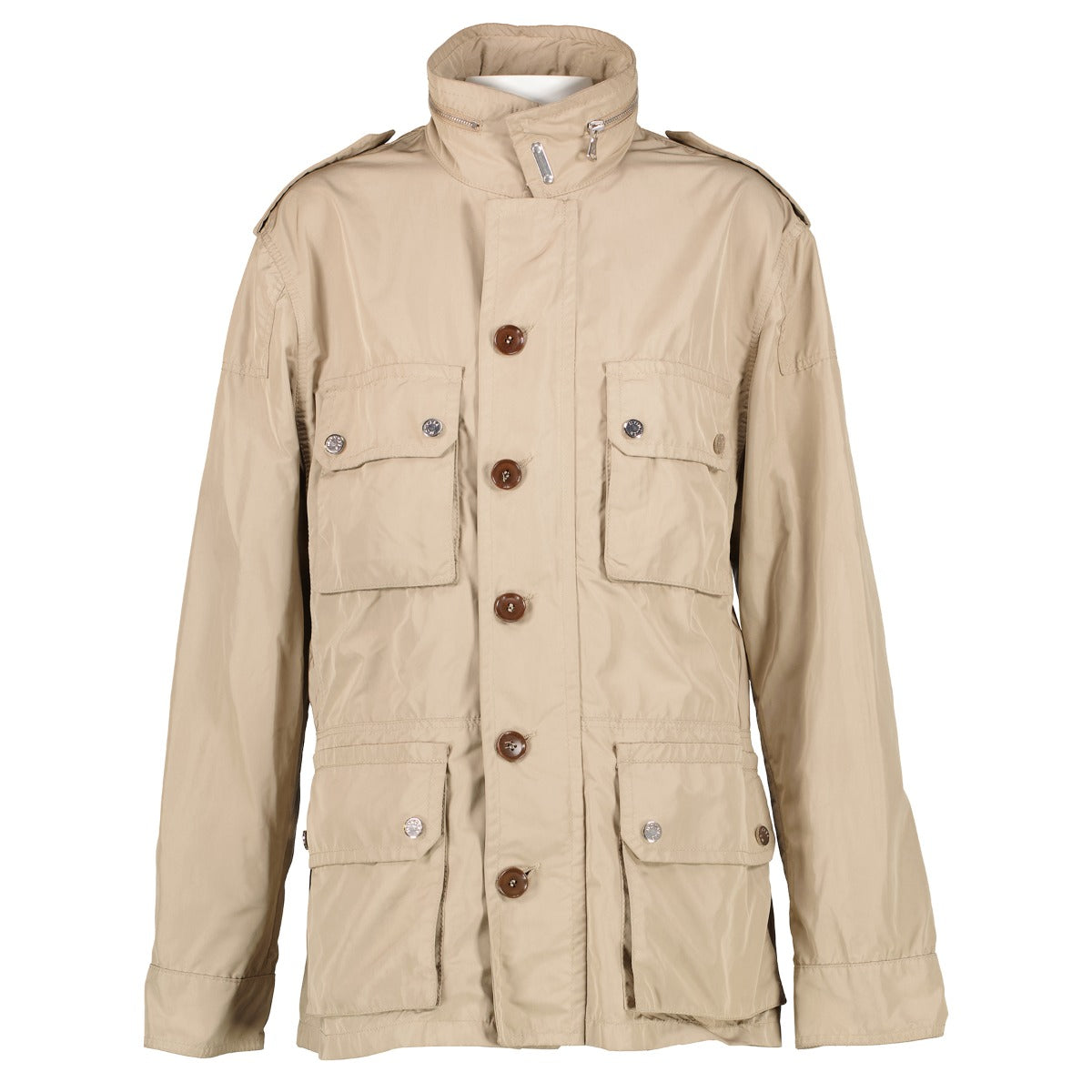 Moncler Beige Waterdichte Jas - Maat 1