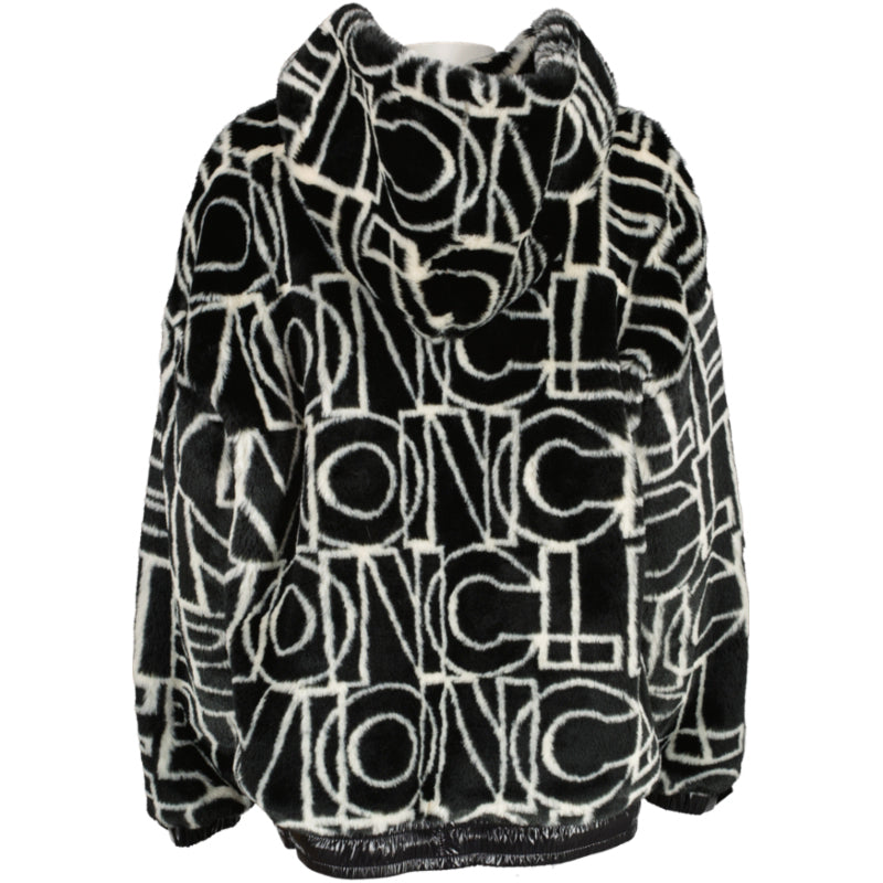 Moncler Maglia Black Furry Jacket