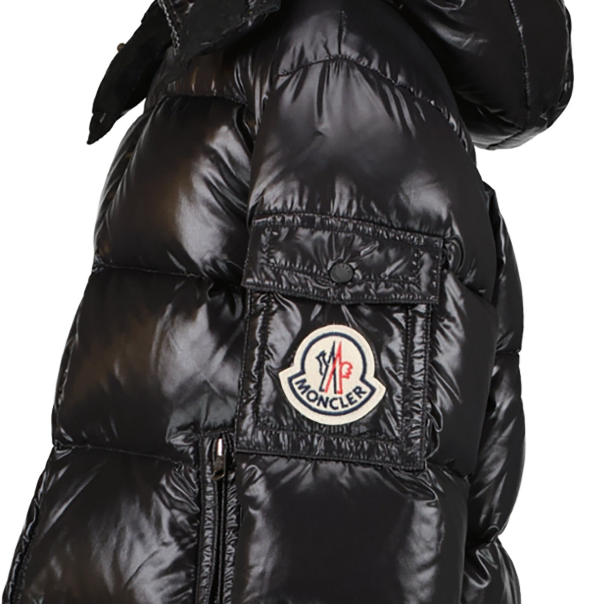 Moncler Black Himalaya Down Puffer Jacket - Size 2