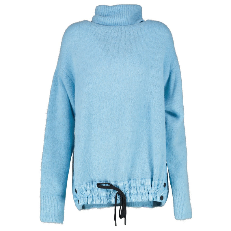 Shop 100% authentic secondhand Moncler Blue Alpaca Sweater - Size L on Labellov.com