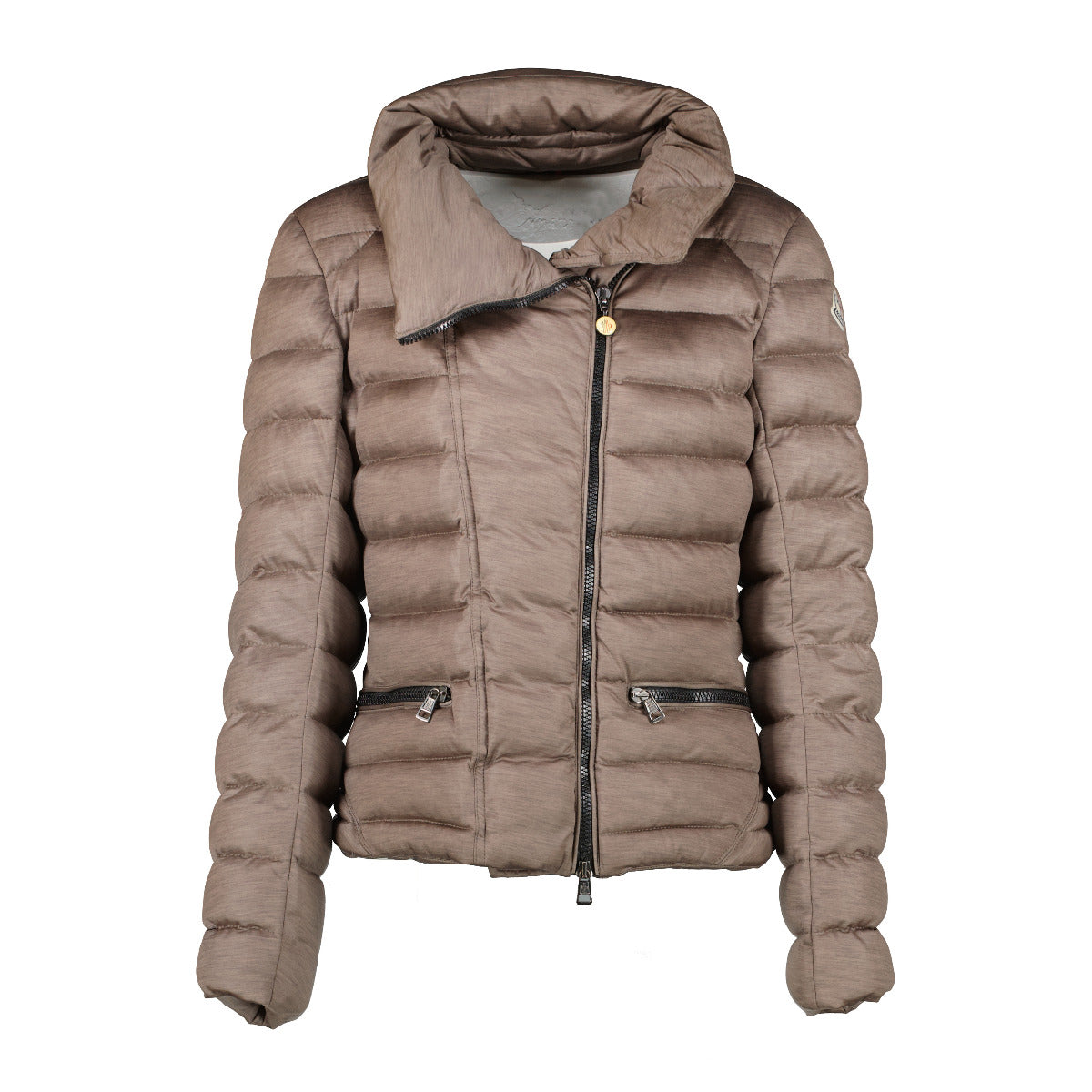 Moncler Taupe Melisse Padded Down Jacket - Size 4