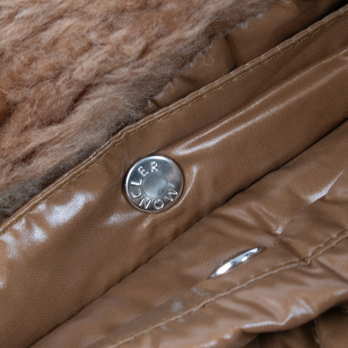 Moncler Brown Thymelee Short Down Jacket - Size 4