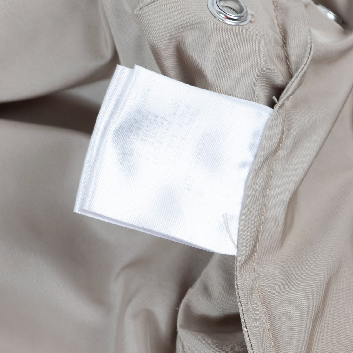 Moncler Beige Waterdichte Jas - Maat 1