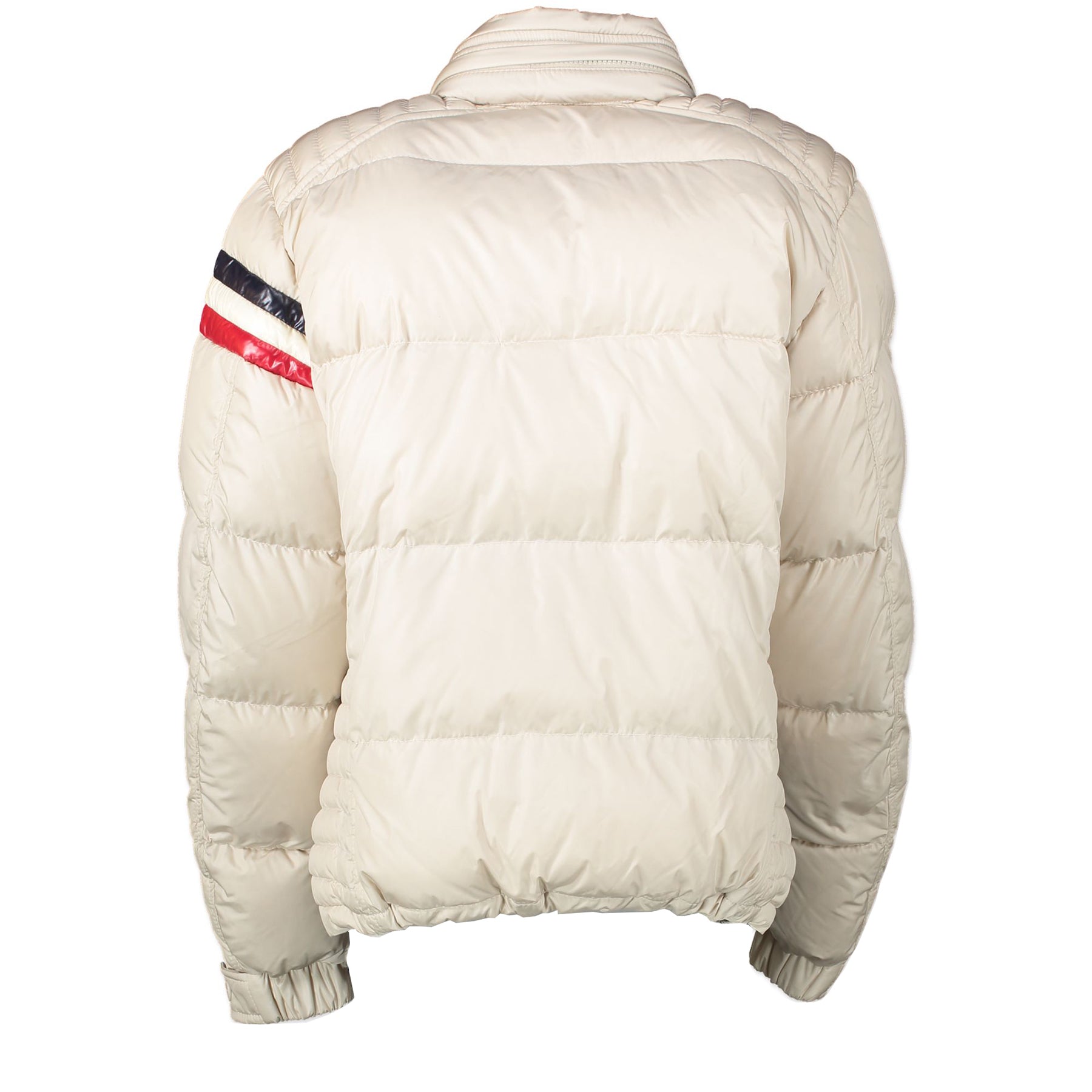 Authentieke Tweedehands Moncler Eggshell White Puffer Ski Jacket - Size 1 juiste prijs veilig online shoppen luxe merken webshop winkelen Antwerpen België mode fashion