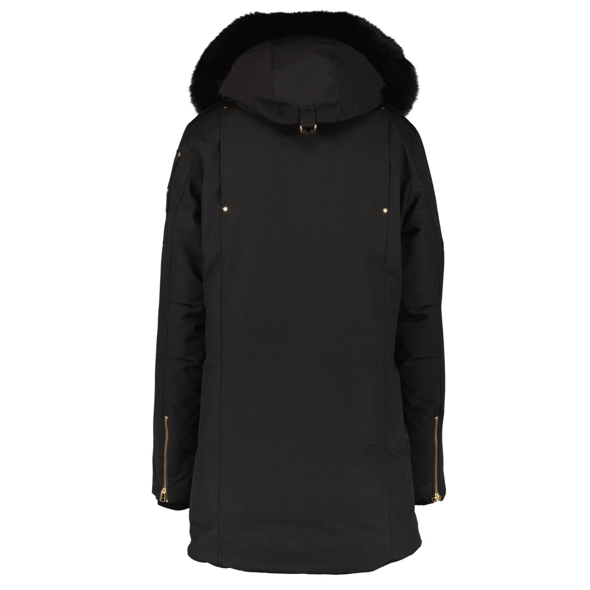 Moose Knuckles Black Gold Stirling Fur Parka